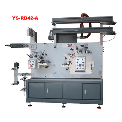 Pneumatic label flexography machine / flexographic printing machine / no-stop color register flexography machine